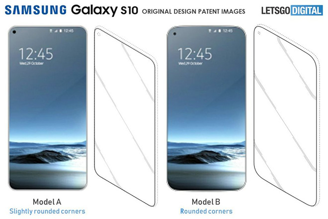 Lộ thiết kế Galaxy S10 thông qua bằng sáng chế mới nhất? - 1