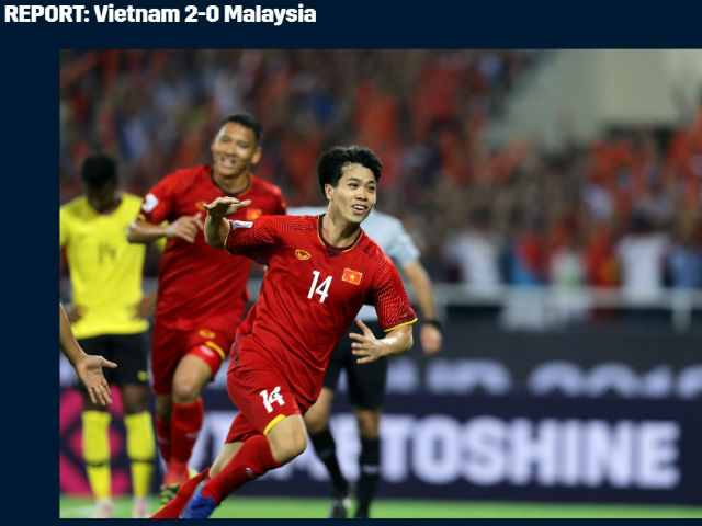 Bóng đá - ĐT Việt Nam hạ đẹp Malaysia: Báo Thái Lan gọi Công Phượng là "ngôi sao"