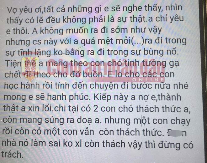 Vụ cô gái bán đậu bị bắn giữa chợ: Tiết lộ nội dung tin nhắn của nghi phạm - 3