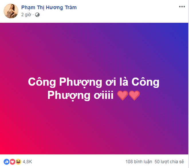 VN thắng Malaysia: Hương Tràm bị ghép đôi cùng Công Phượng - 1