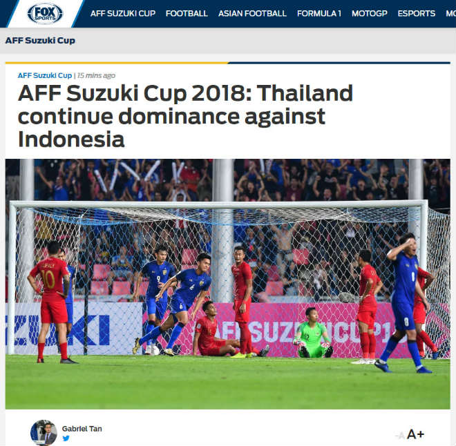 Thái Lan đè bẹp Indonesia: Báo chí ngả mũ sức mạnh của &#34;Voi chiến&#34; - 1