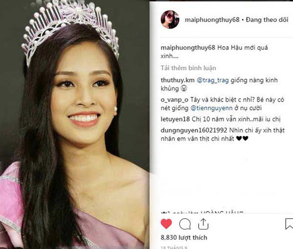 Nhan sắc của ai khiến hoa hậu Mai Phương Thúy "mê mệt"? - 4