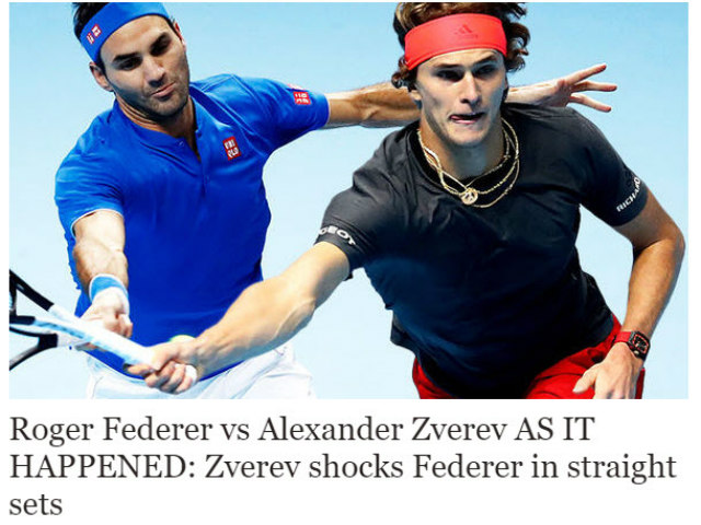 Federer thua Zverev: Báo chí sốc nặng, nỗi đau tan vỡ giấc mộng thứ 100
