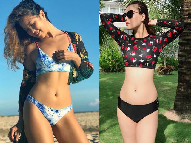 Đọ sắc 2 cô em nóng bỏng của siêu mẫu Hà Anh và Hoa hậu Mai Phương Thúy