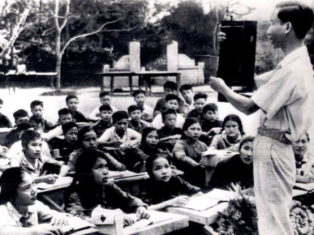 Giáo dục - du học - Những bức ảnh quý hiếm về nghề giáo thời chiến tranh