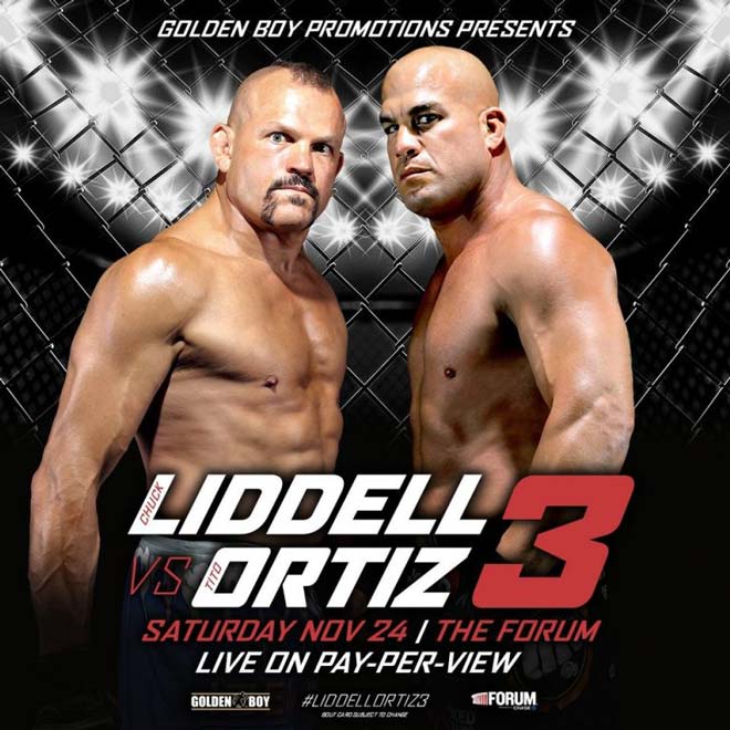 Tin nóng võ thuật 19/11: Chuck Liddell và Tito Ortiz sắp tái đấu lần 3 - 1