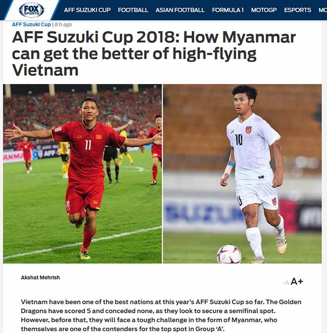 Myanmar đấu Việt Nam: Báo châu Á hiến kế giúp chủ nhà gây chấn động - 1