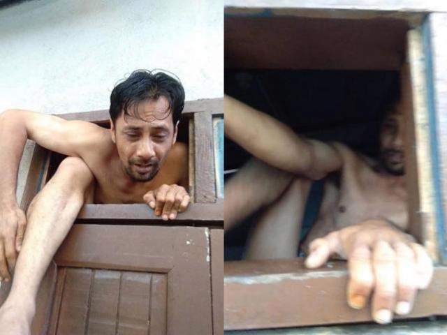 Bạn trẻ - Cuộc sống - Bị bắt quả tang nhìn trộm phụ nữ tắm, kẻ biến thái tháo chạy qua cửa sổ