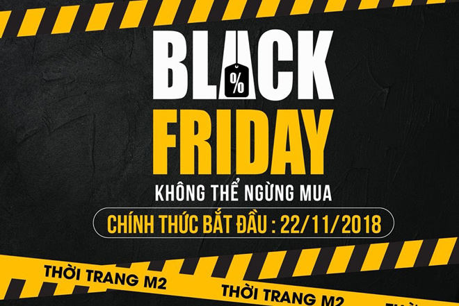 Black Friday 2018: Đến Thời trang M2 mua sắm quần áo thả ga, không lo về giá - 1