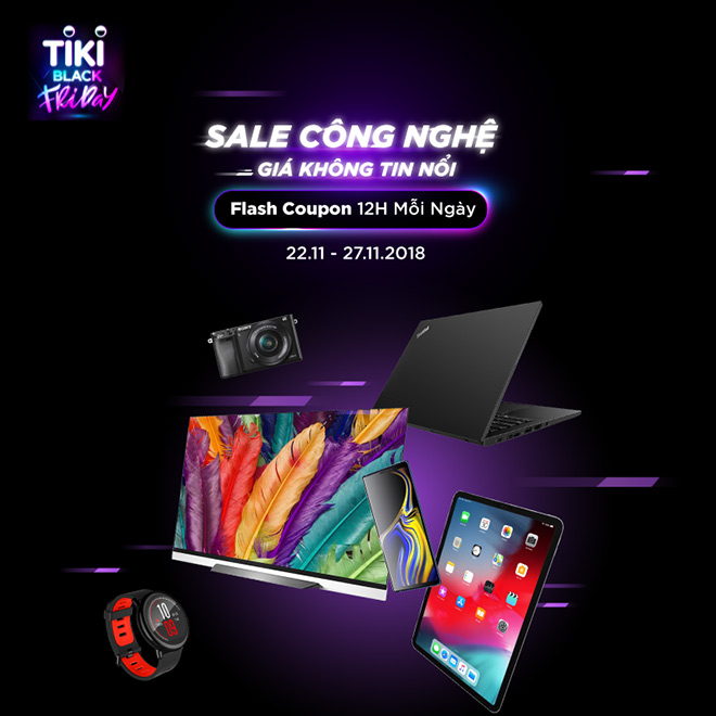 Tiki chính thức bắt đầu Black Friday giá “bom tấn” - 2