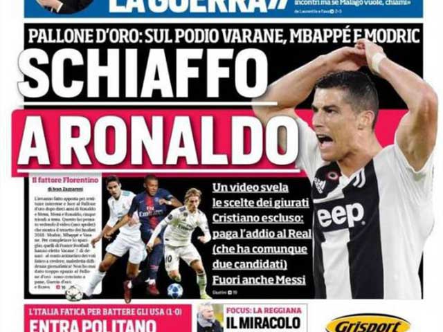 Ronaldo mất bóng Vàng: “Ông trùm” Real trả thù, phỉ báng giải thưởng?