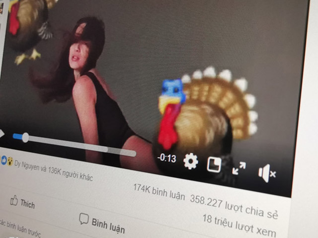 Video khiêu dâm hàng chục triệu view gây sững sờ cộng đồng Facebook