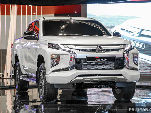 Mitsubishi bắt đầu mở đặt cọc Triton 2019 tại Malaysia với giá từ 555 triệu đồng