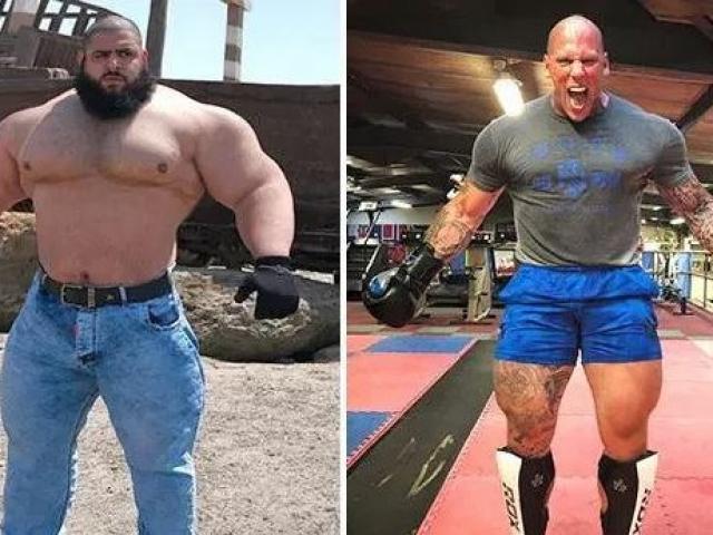 Thể thao - Ngỡ ngàng trận MMA "nặng" 329kg: Lực sỹ 2m04 đấu dị nhân khổng lồ
