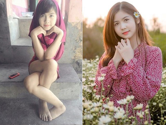 Bạn trẻ - Cuộc sống - "Hot girl chân khoèo, mắt lác" đẹp ngẩn ngơ bên cúc họa mi