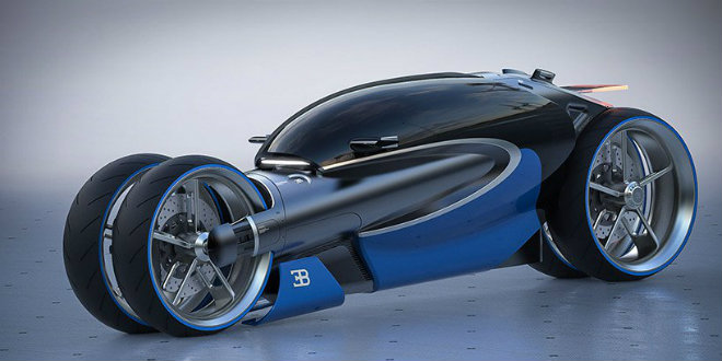 Siêu môtô Bugatti Type 100M tối tân, phá vỡ mọi giới hạn - 1