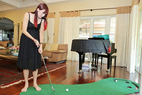 Khám phá biệt thự 800m2 có nơi đánh golf mini của "cô giáo Mai" - 13