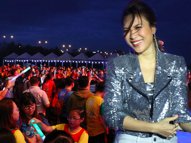 Ca nhạc - MTV - Ngàn người dưới mưa xem Mỹ Tâm hát giữa lúc trời sắp bão lớn