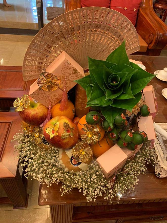 Hình ảnh đẹp trong lễ Hằng Thuận của nữ ca sỹ và chồng Thứ trưởng - 3