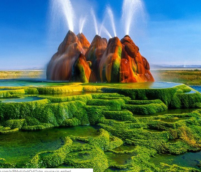 Fly Geyser, Nevada, Hoa Kỳ