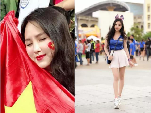 Hot girl quyến rũ nhất AFF Cup: Fan Việt đọ sắc mỹ nhân Thái Lan
