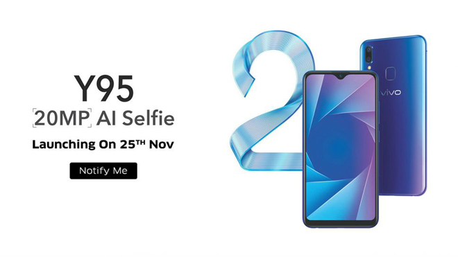 Ra mắt Vivo Y95 giá "mềm", camera sau kép - 1