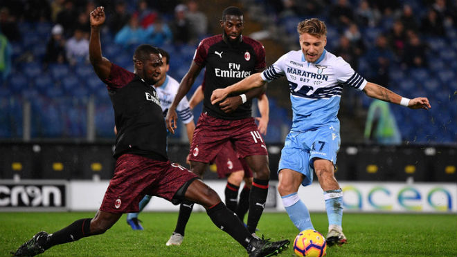 Lazio - AC Milan: Hú vía màn thoát hiểm phút 94 - 1
