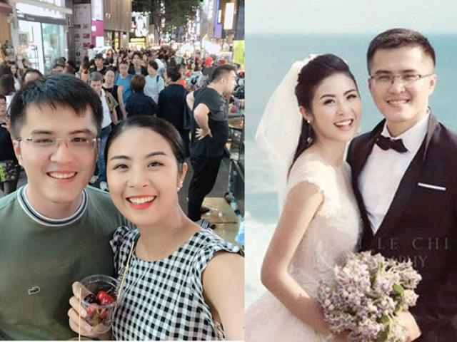 Tin tức giải trí - Hoa hậu Ngọc Hân nói gì về "bạn trai" làm ở Bộ Ngoại giao chụp chung ảnh cưới?