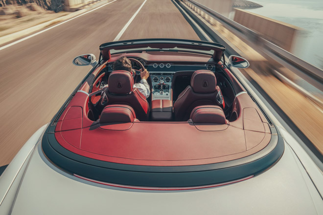 Bentley &#34;vén màn&#34; siêu phẩm Continental GT Convertible - 4