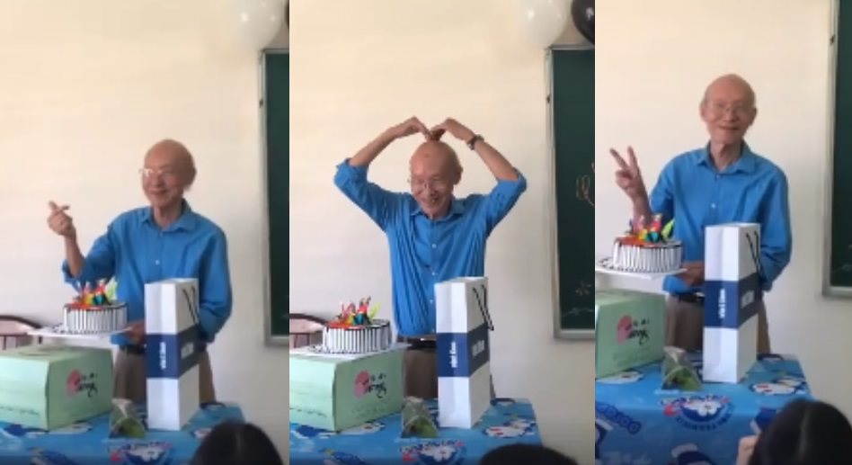 Chân dung thầy giáo 74 tuổi tạo hình “so cute” khiến học trò thích thú - 1