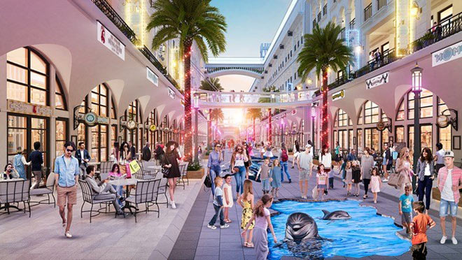 Xuất hiện con phố kỳ lạ có hổ báo chạy nhảy, cá heo bơi lội giữa Sài Gòn - 3