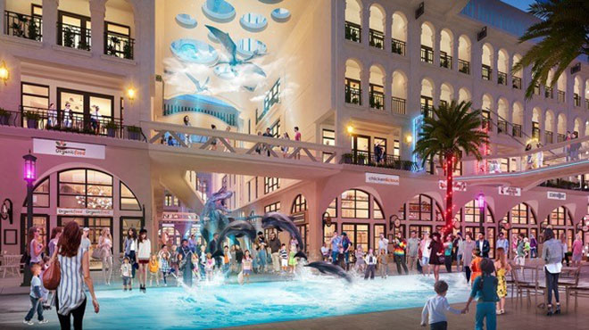 Xuất hiện con phố kỳ lạ có hổ báo chạy nhảy, cá heo bơi lội giữa Sài Gòn - 5