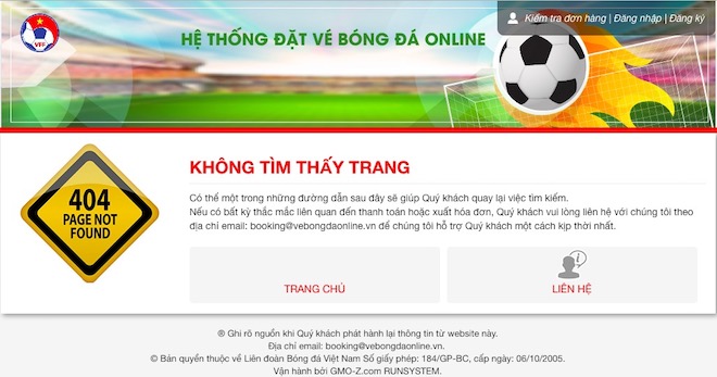 Trang web bán vé của VFF sập sau 1 phút mở bán, fan đội tuyển Việt Nam phẫn nộ - 1