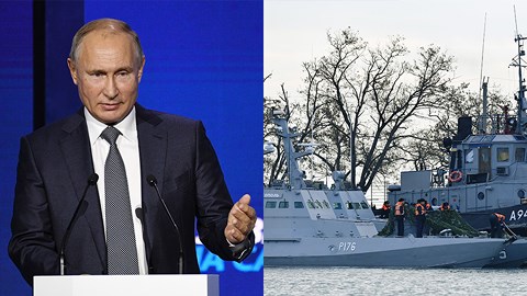 TT Putin chỉ trích Ukraine, lần đầu lên tiếng về vụ đụng độ eo biển Kerch - 1