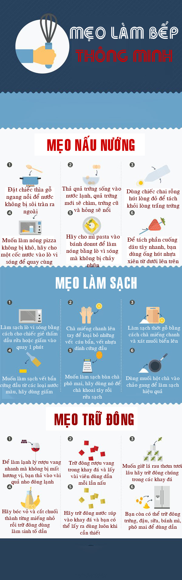 18 mẹo làm bếp thông minh cho cô nàng bận rộn - 1