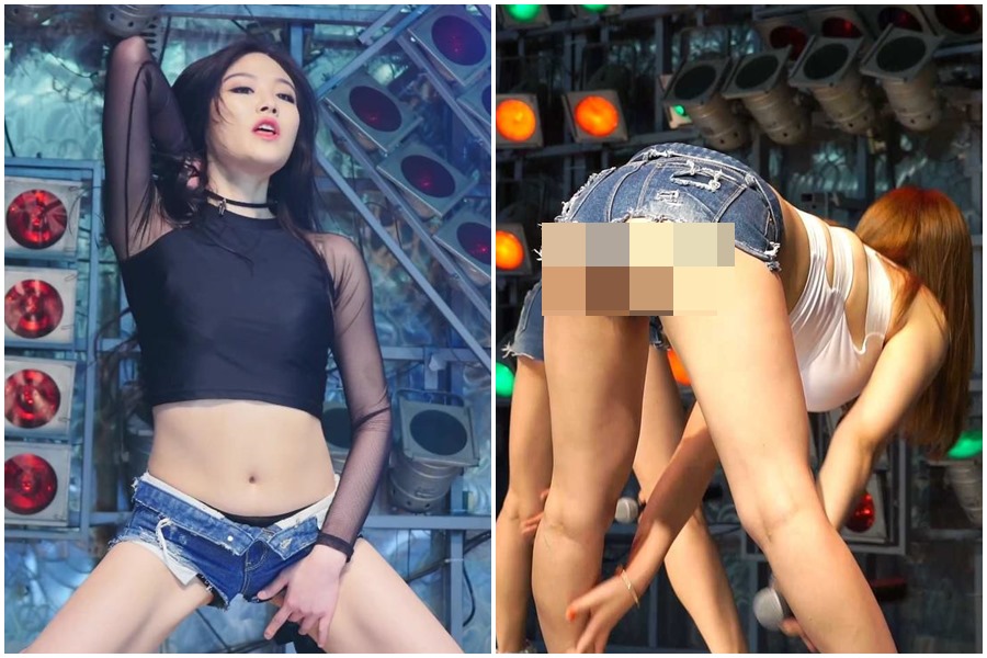 Chóng mặt vì quần 15cm của các cô ca sĩ liều lĩnh - 4