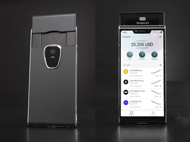 Smartphone giao dịch tiền ảo Finney siêu cấp đã “lên kệ” - 1