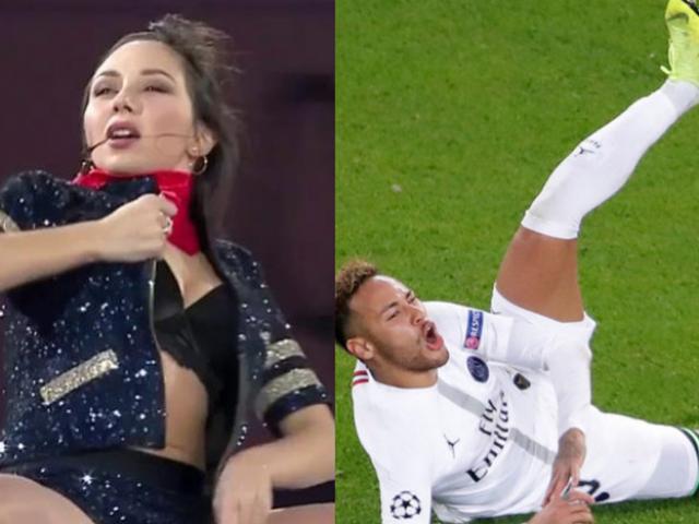 ”Tiên nữ” cởi áo trượt băng với tư thế nhạy cảm: Phũ phàng với Neymar
