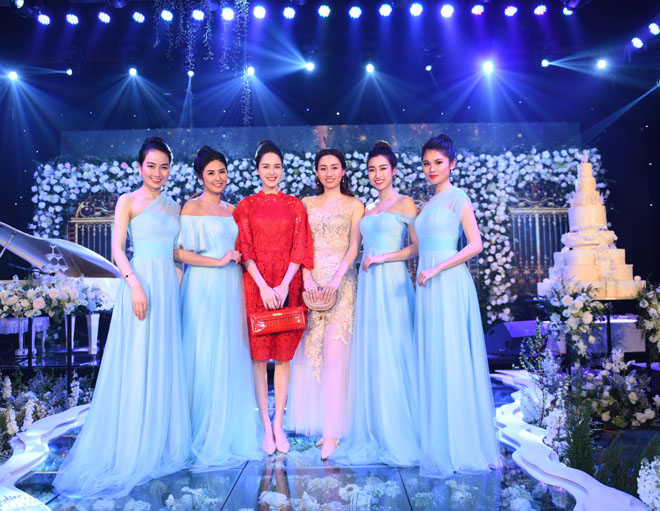 Tiệc cưới xa hoa của á hậu Thanh Tú và đại gia hơn 16 tuổi - 5