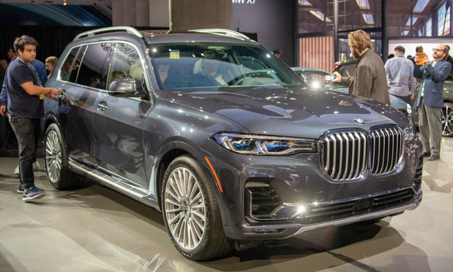 Ảnh thực tế BMW X7 2019 tại Los Angeles Autoshow 2018 - 1