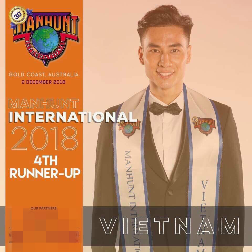 Đại diện Việt Nam đoạt Á quân Nam vương quốc tế 2018 - 1