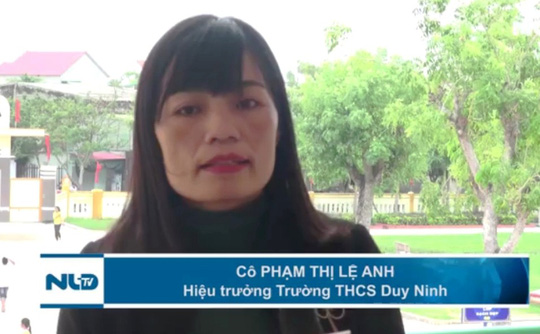 Nữ hiệu trưởng giải thích việc &#34;hỏi cung&#34; học sinh vụ 231 cái tát - 1