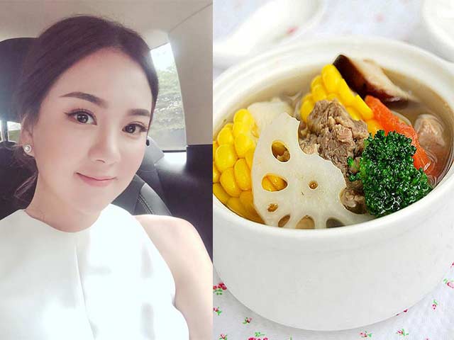 Làm đẹp - MC được mệnh danh là "Mỹ nhân thời tiết" đẹp nhờ thứ nước canh đặc biệt này