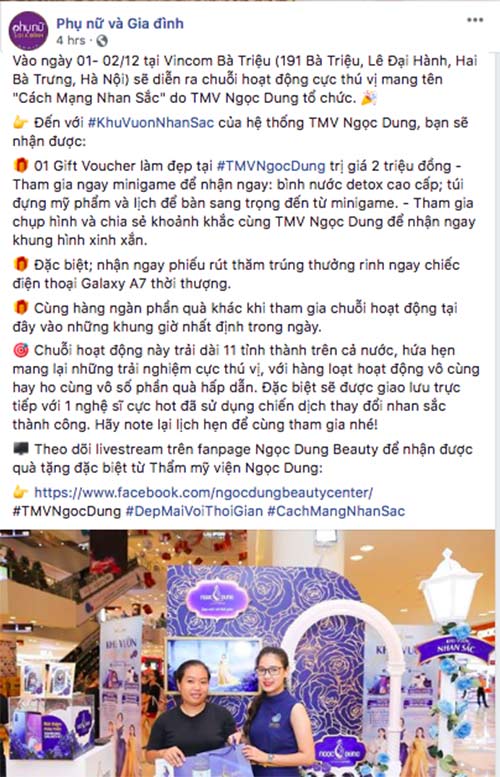 Chị em háo hức với “Khu vườn nhan sắc” đang rần rần trên mạng xã hội - 3