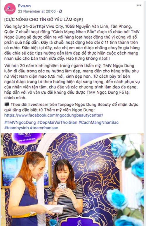 Chị em háo hức với “Khu vườn nhan sắc” đang rần rần trên mạng xã hội - 1
