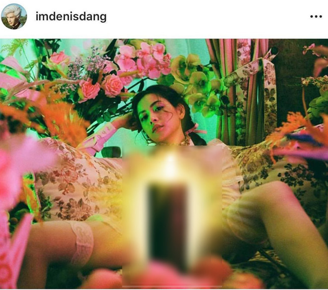 Lộ thêm cảnh "đỏ mặt" của Chi Pu trong hậu trường quay MV 16+ - 1