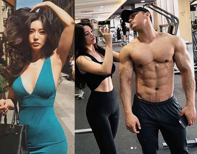 Cặp đôi thể hình đẹp hoàn mỹ: Nàng như thiên thần, chàng cơ bắp vô song - 1