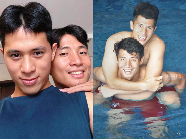 Bạn trẻ - Cuộc sống - Khoảnh khắc ngọt ngào của Đình Trọng-Tiến Dũng khiến fan girl "ôm tim"