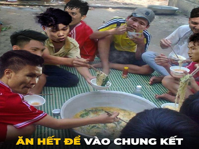 Tranh vui - Dân mạng chế ảnh cổ vũ đội tuyển Việt Nam đấu Philippines