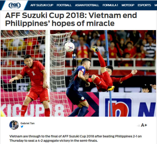 Việt Nam hạ Philippines vào chung kết AFF Cup: Báo châu Á sửng sốt chiến tích 10 năm - 2